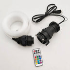 Fiber Optic Mesh LED Light Kit 6M 10M RGB IP65 RF Remote 12W AC 100-240V Tree Décor