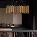 Modern Luxury Ironware Pendant Chandelier D60-120cm 86-195W Dimmable Remote AC 90-265V