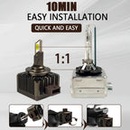 D1S D2S D3S D4S D5S D8S LED Headlight Bulb 110W 6500K E-Mark CE DC 12V HID Replacement