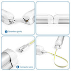 T8 LED Bar Tube Light 25W 50cm 270-Degree SMD2835 Cabinet Kitchen Showcase 110-220V 1-6 Pack