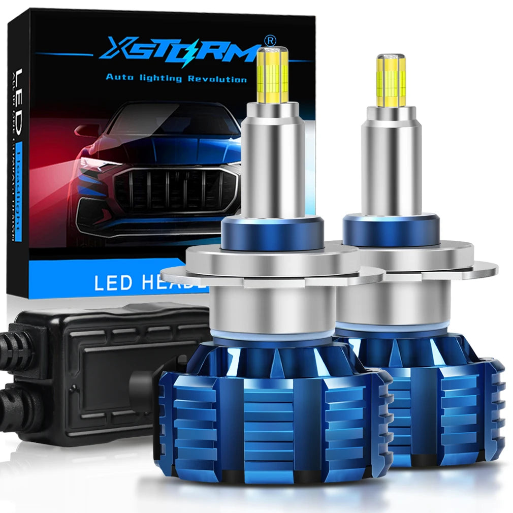 XSTORM H7 H1 H8 H11 HB3 HB4 HIR2 9005 9006 9012 LED Canbus 6000K 120W 12V 24V Headlight
