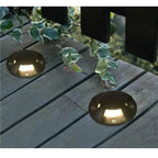 IP68 LED Underground Ground Light 3W 6W 10W AC 85-265V or DC 12V 120 Degree 100 lm/W Aluminum Garden Path Landscape Single Pack