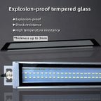 IP67 LED Machine Tool Work Light 10W to 40W Explosion Proof Waterproof Aluminum Alloy Tempered Glass AC 110-240V or DC 24-36V CNC Lathe Workshop