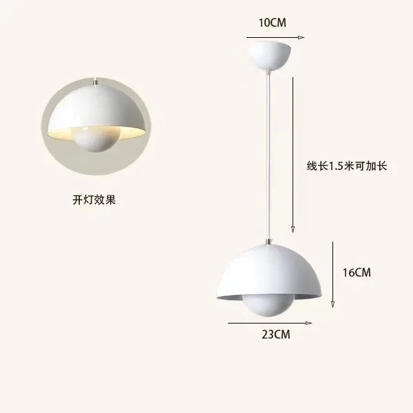 Modern E27 Metal Pendant Hanging Ceiling Light