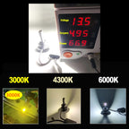 JEXITO E11P H7 H4 H11 HB3 HB4 9005 9006 H1 H3 LED Headlight Bulb 130W Pair 4300K 6000K