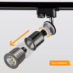 Dimmable COB Epistar LED Spotlight 9W-25W E27 E14 GU10 CRI 85+ 95-110lm/W 60° AC 85-265V