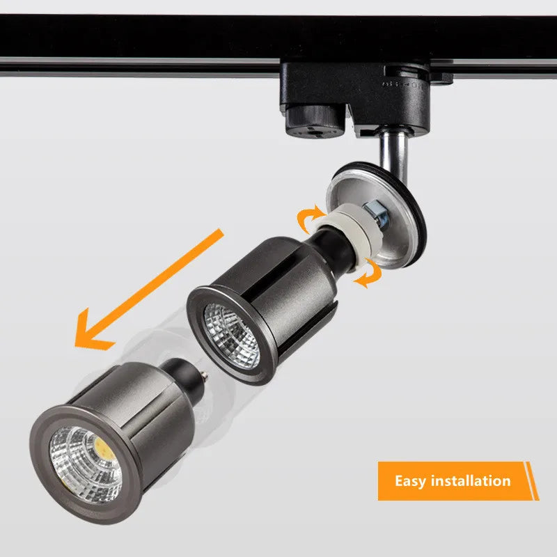 Dimmable COB Epistar LED Spotlight 9W-25W E27 E14 GU10 CRI 85+ 95-110lm/W 60° AC 85-265V