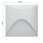 3W IP65 LED Recessed Stair Step Light AC 100-240V Sand White Black Gray 50,000hr Wall Lamp