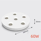 Ultra Thin COB LED Surface Mounted Ceiling Spotlight 10W 30W 50W 60W CRI 93 24 Degree Anti Glare Dimmable Knob Switch AC 85-265V Black White