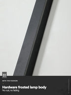 Modern Nordic LED Outdoor Wall Lamp IP65 Metal Acrylic Black Dimmable Remote AC 110-240V