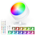 Rechargeable Magnetic LED Wall Lamp 360 Degree Rotating Touch and Remote Control Dimmable USB 5V 1.8W Bedroom Living Room