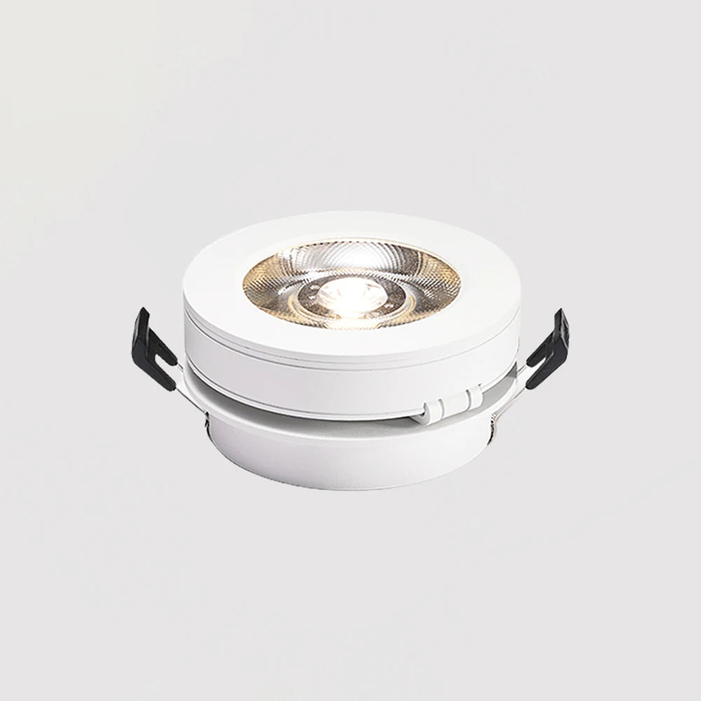 Dimmable 360-Degree Rotatable COB LED Recessed Downlight 5W 7W 9W 12W 15W 18W 24-Degree
