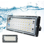 LED Flood Light 50W 100W SMD2835 CRI 85+ 180° IP65 AC 110-240V Warm Cool White 2-Year
