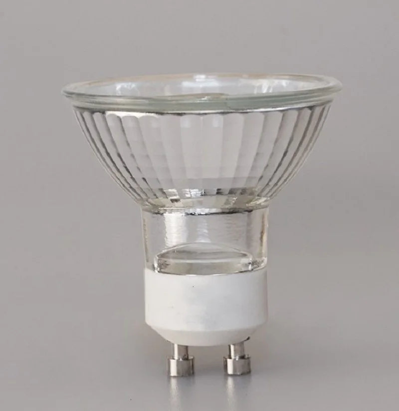 GU10 Halogen Bulb 35W 50W 2800K 500lm Dimmable CRI 75 180° 120V MR16 Shape Track Light