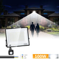 IP66 PIR Motion Sensor LED Flood Light 20W 30W 50W 70W 100W 150W 200W 300W Die Cast Aluminum 120 Degree AC 100-130V or 175-265V Garden
