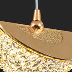 Nordic LED Pendant Light Acrylic Iron Plated Single Cord Ceiling Lamp 90-260V