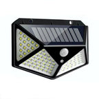 ESMARTER 100 LED Solar Motion Sensor Light 270° 6-8m PIR 3-Mode IP65 13.5x9.7x5cm