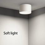 LED Surface Mounted Downlight 7W 10W Aluminum No Cut Hole Required AC 90-260V 90mm x 65mm Living Room Bedroom White Black