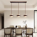 Modern Minimalist Natural Stone E26 E27 Pendant Lamp White Gray Through-Carved AC 90-260V