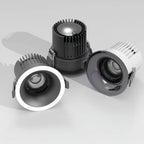 Dimmable COB LED Recessed Downlight 7W 9W 12W 15W 18W 20W 4 Beam Angles CRI 92+ 85-265V