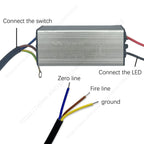 Constant Current LED Driver 30W 50W 60W 80W 100W AC 85-265V DC 24-42V Power Supply