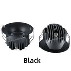 IP65 Waterproof COB LED Recessed Downlight 5W-35W 24° CRI 85+ 85-265V Bathroom Kitchen