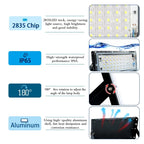 50W LED Flood Light IP65 SMD2835 CRI 85+ 180° AC 110-120V Warm Cool White 2-Year Warranty