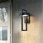 IP65 LED Outdoor Wall Sconce 10W Baked Aluminum Black Retro Vintage AC 96-240V Garden Porch Street Light 2-year Warranty