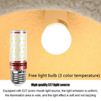 Nordic Wabi-Sabi Hand Knitted LED Pendant Light Single Head PP Plastic Cord Pendant AC 90-260V Living Room Dining Room