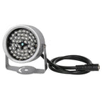 48-LED 850nm IR Infrared Illuminator CCTV Night Vision 20m Auto Sensor DC 12V Aluminum