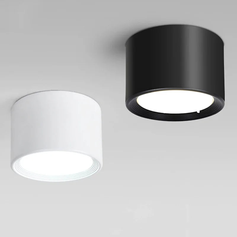 Dimmable Surface-Mount LED Downlight 5W 7W 9W 12W 15W 18W 20W CRI 85+ 120° AC 110-240V