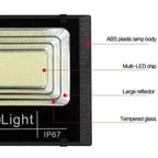 30W Solar LED Flood Light IP67 Remote Control 1000mAh Adjustable Angle Outdoor Street Villa