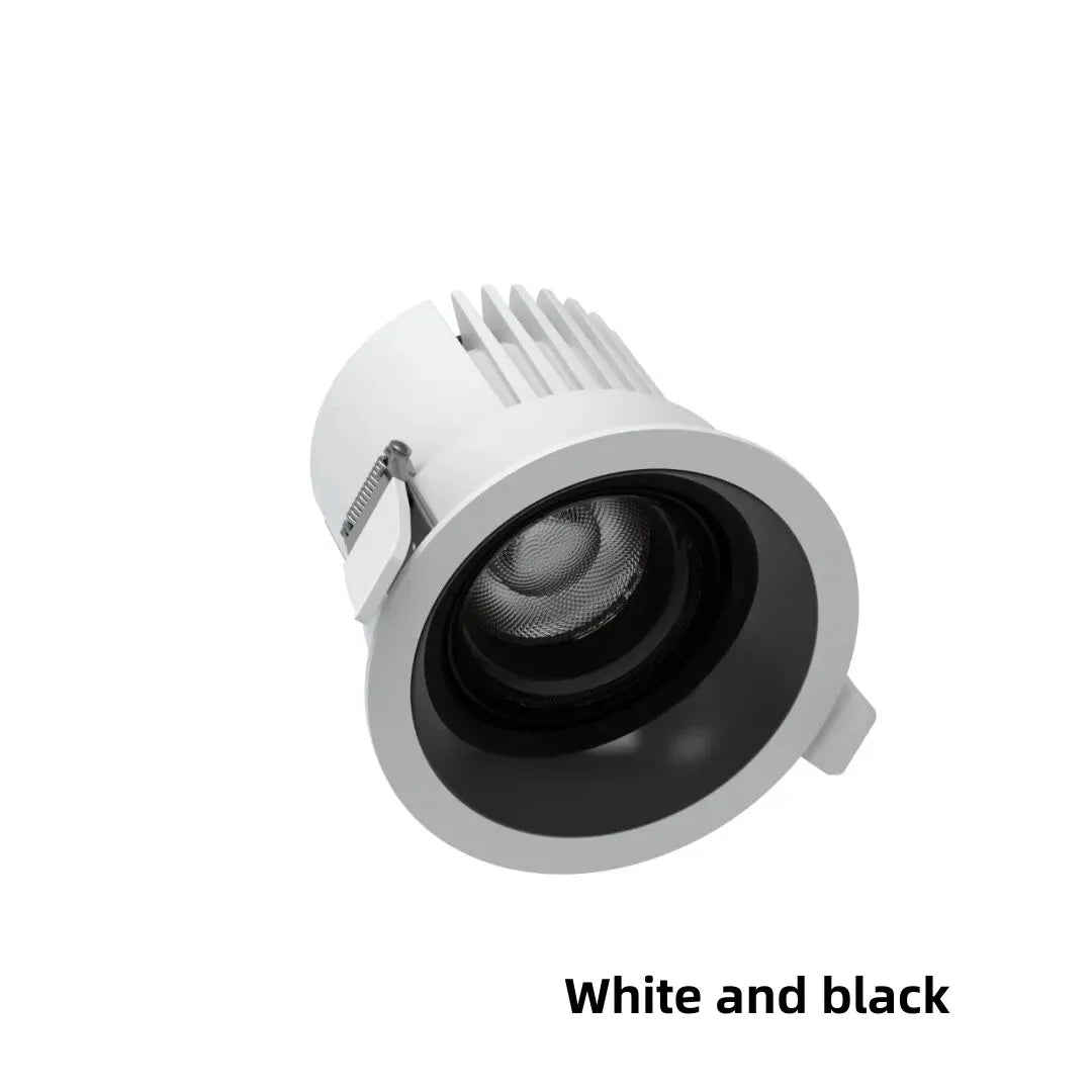 Dimmable COB LED Recessed Downlight 7W 9W 12W 15W 18W 20W 4 Beam Angles CRI 92+ 85-265V
