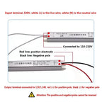Ultra-Slim Switching LED Power Supply DC 12V 24V 24W 36W 48W 60W 72W 100W AC 110-260V