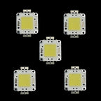 High-Power Integrated LED Chip 10W 20W 30W 50W 100W COB 90-110lm/W Warm Cool White