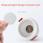 Dimmable Anti-Glare COB LED Recessed Downlight 9W 12W 15W 18W 20W 24W Epistar 85-265V