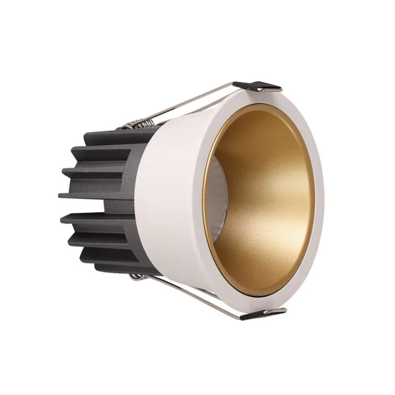 Dimmable COB LED Recessed Downlight 7W 9W 12W 15W 18W 20W CRI 92+ 15°-60° AC 85-265V