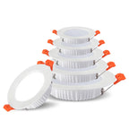 LED Recessed Ceiling Downlight 5W 9W 12W 15W 18W 24W 30W 36W 100lm/W AC110-240V
