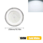 UFO LED High Bay Light 50W 100W 150W 200W 300W 400W 500W 600W IP66 AC85-265V 6500K