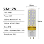 G12 LED Corn Bulb 10W 15W 20W Epistar SMD2835 360° Warm Natural Cool White AC 100-240V PC