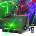 RGB Laser Scanning Projector 6W 8W 10W 12W 30K Galvo ILDA DMX512 APP RJ45 AC 110-220V Stage