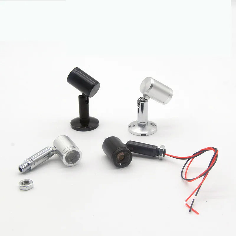 Mini 3W LED Spotlight Epistar 30 Degree Warm White Neutral White Cool White RGB DC 5V 12V AC 85-265V Cabinet Jewelry Display