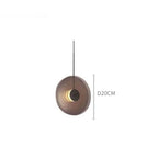 Nordic Minimalist Iron Glass Pendant Light D20 D28 D38cm Matte Black Warm Cool White AC 85-265V