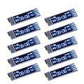 0.91 Inch OLED Display Module 128x32 SSD1306 I2C IIC DC 3.3-5V White or Blue for Arduino Raspberry Pi DIY Projects 10 Pack