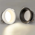 LED Recessed Downlight 5W 7W 9W 10W 12W 14W 16W SMD 2835 CRI 90 120 Degree Dimmable Knob Switch AC 110V or AC 85-265V Warm White Natural White Cool White