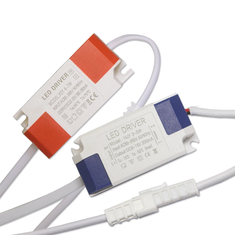 Constant Current LED Driver 3-5W 4-7W 8-12W 300mA 280mA AC 85-265V DC 8-43V Transformer