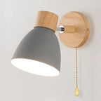 Nordic E26 E27 Wall Sconce Adjustable Steering Head 6 Colors Knob Switch 90-260V Bedroom Living Room