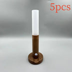 USB Rechargeable Motion Sensor LED Night Light Magnetic Mount Wardrobe Cabinet Lamp