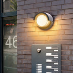 IP65 LED Outdoor Wall Lamp 5W 6W AC 85-265V 5.78 x 3.93 x 3.14 inch ABS Moisture Resistant Contemporary Porch Balcony Garden Black