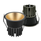 Dimmable COB LED Recessed Downlight 5W 7W 10W 12W 15W 18W 20W 24W AC 110-220V